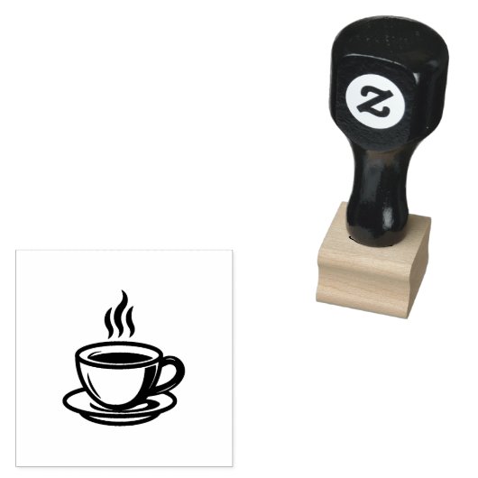 Tampon encreur Tasse à Café (Tamponné)
