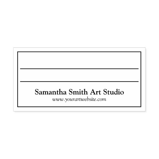 Tampon Étiquette arrière-plan (Impression)