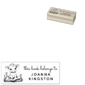 Tampon Ex Libris de l'histoire du bébé vache (Tamponné)