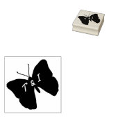 Tampon Mariage Fleur de Sureau & Papillons (Tamponné)
