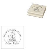 Tampon personnalisé de bibliothèque (Tamponné)