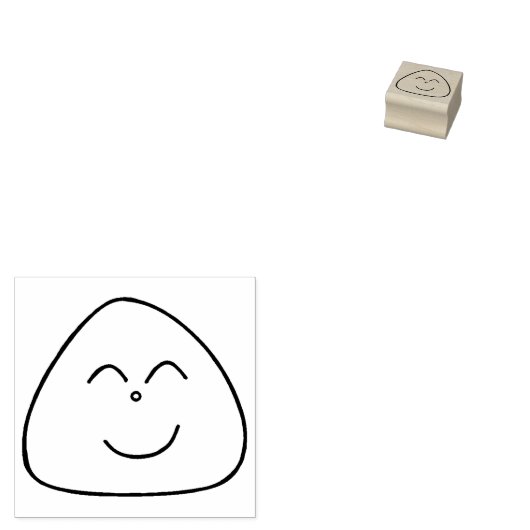 TAMPONS ENCREURS おにぎり顔スタンプ（40） (Tamponné)