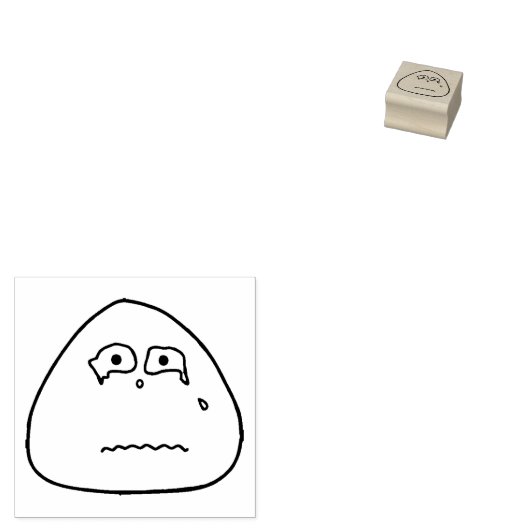 TAMPONS ENCREURS おにぎり顔スタンプ(5) (Tamponné)