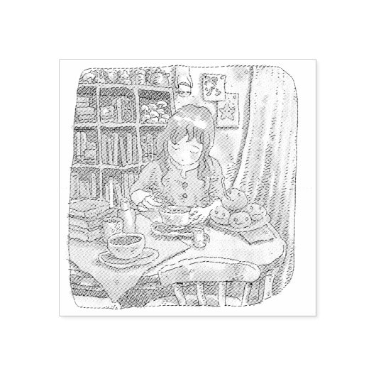 TAMPONS ENCREURS さ な な じ む 茶 色 (Impression)