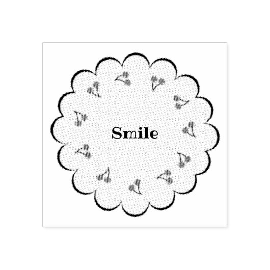 TAMPONS ENCREURS 文字 カスタム チェリー ラバースタンプ (Impression)