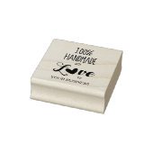 Tampons Encreurs 100% artisanal avec Love Citation Design (Tampon)