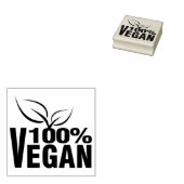 Tampons Encreurs 100% Vegan, simple (Tamponné)