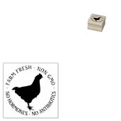 Tampons Encreurs 1" Mini boîte d'oeuf FRAIS -NON OGM - pas d'hormon (Tamponné)