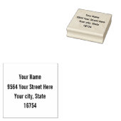 Tampons Encreurs 4 Adresse de ligne ... (Tamponné)