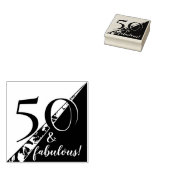 Tampons Encreurs "50 et fabuleux !" (Tamponné)