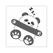Tampons Encreurs A Cute Baby Panda Sleeping Peacefully (Impression)