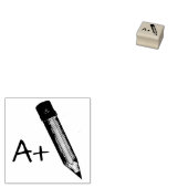 Tampons Encreurs A+ Grade #2 Crayon Enseignant Timbre de l'école (Tamponné)