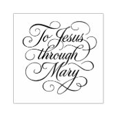 Tampons Encreurs À Jésus à travers Marie Écrivez (Impression)