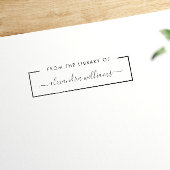 Tampons Encreurs À Partir De La Bibliothèque De Nom De Script Simpl