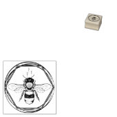 Tampons Encreurs Abee Tattoo Honeycomb Apiary logo de marque (Tamponné)