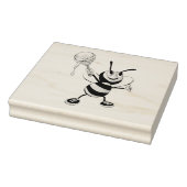 Tampons Encreurs Abeille au miel orange et noir (Tampon)