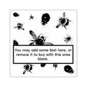 Tampons Encreurs Abeilles et Ladybugs Zone Noire (Impression)