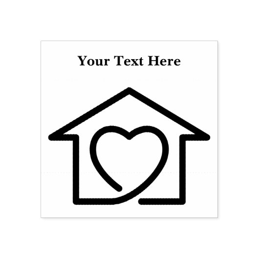 Tampons Encreurs Accueil Santé Timbre en caoutchouc simple (Impression)