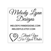 Tampons Encreurs Acheter Merci Pour Commander 2" x 2" Timbre En Cao (Impression)