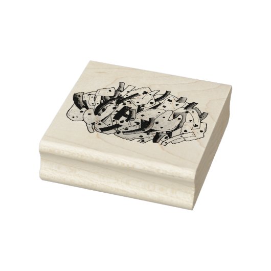 Tampons Encreurs Ackee and Saltfish Cod Jamaïcain Caraïbes (Tampon)