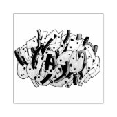 Tampons Encreurs Ackee and Saltfish Cod Jamaïcain Caraïbes (Impression)