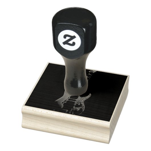 Tampons Encreurs Acoustic guitar player gift (Tampon)