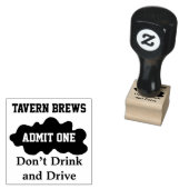 Tampons Encreurs ADMETTRE un timbre à main (Tamponné)