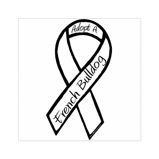 Tampons Encreurs Adopter un Bulldog français (Impression)