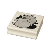 Tampons Encreurs Adorable chat et chien Hug - Meow & Woof Design (Tampon)