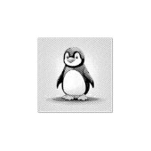 Tampons Encreurs adorable petit pingouin (Impression)