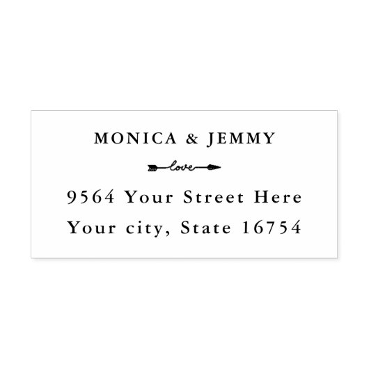 Tampons Encreurs Adresse classique Auto-Inking Timbre en caoutchouc (Impression)