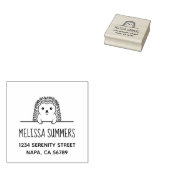 Tampons Encreurs Adresse de Hérisson Mignon (Tamponné)