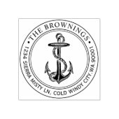 Tampons Encreurs Adresse de l'Ancre antique (Impression)