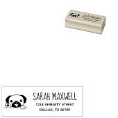 Tampons Encreurs Adresse de l'animal de compagnie de chien de Carli (Tamponné)