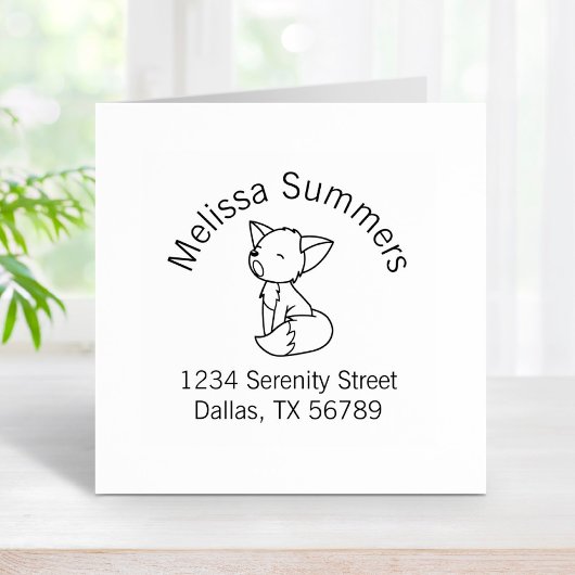 Tampons Encreurs Adresse de l'arc Sleepy Little Fox