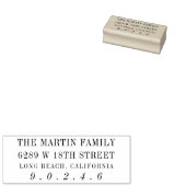 Tampons Encreurs Adresse de retour classique élégante (Tamponné)