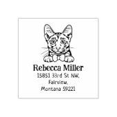 Tampons Encreurs Adresse de retour de Cat Savannah (Impression)