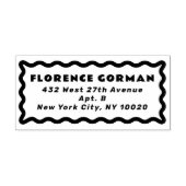 Tampons Encreurs Adresse de retour du cadre gras (Impression)