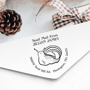 Tampons Encreurs Adresse de retour du courrier d'escargot