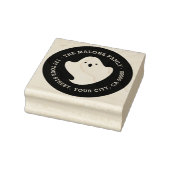 Tampons Encreurs Adresse de retour Halloween fantôme mignon (Tampon)