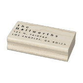 Tampons Encreurs Adresse de retour minimale simple (Tampon)