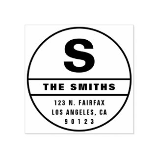 Tampons Encreurs Adresse de retour simple et moderne