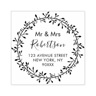 Tampons Encreurs adresse de script agréable