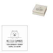 Tampons Encreurs Adresse du chien mignon Pomeranian (Tamponné)