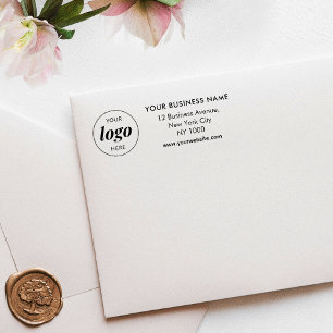 Tampons Encreurs Adresse du logo professionnel minimaliste