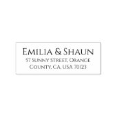 Tampons Encreurs Adresse rustique Ancien Timbre d'art en bois de l' (Impression)