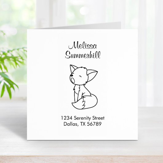 Tampons Encreurs Adresse Sleepy Little Fox