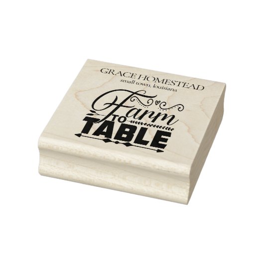 Tampons Encreurs Agricole à table Agricole Marché Stand Ajouter le  (Tampon)