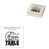 Tampons Encreurs Agricole à table Agricole Marché Stand Ajouter le  (Tamponné)