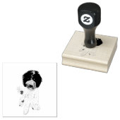 Tampons Encreurs Aimant Goldendoodle (Tamponné)